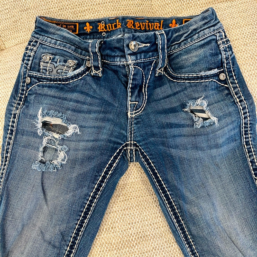 Rock revival size 24 slim boot KAI